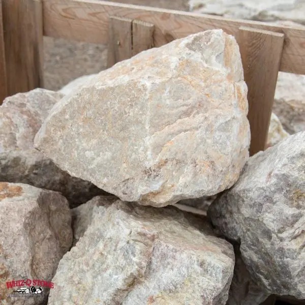 Arctic White Quartz Boulders