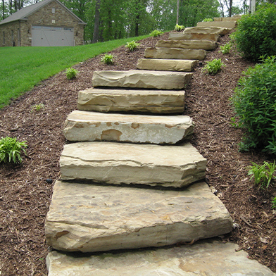 Stone Steps & Slabs